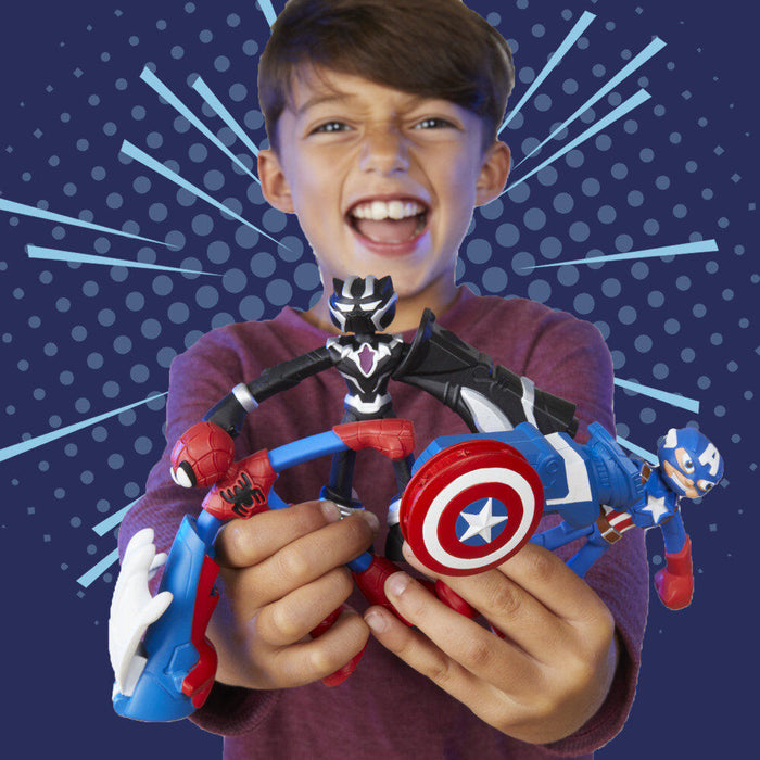 Play-Doh Marvel Captain America Motor mower-15