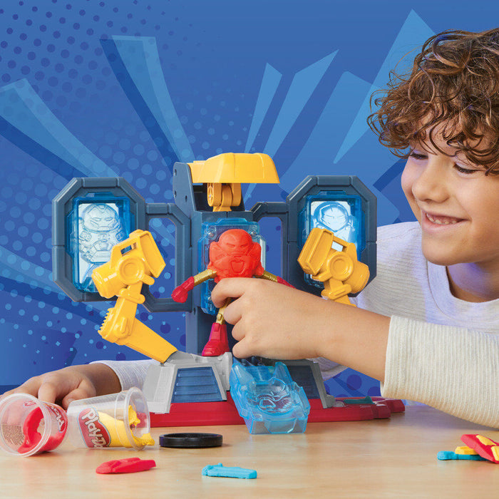 Play-Doh Marvel Iron Man Armour laboratory-7