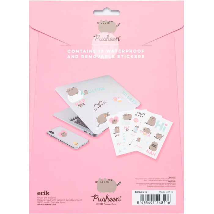 Pusheen reusable sticker set-2