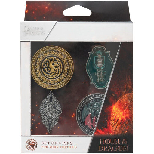 Game of Thrones House of the Dragon 4 pin set-2