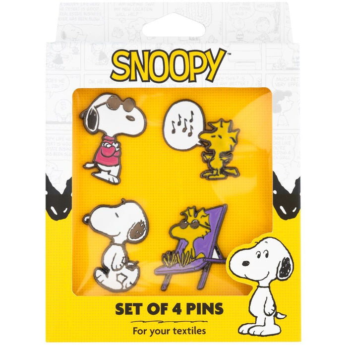 Snoopy 4 pin set-2