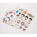 Friends reusable sticker set-3
