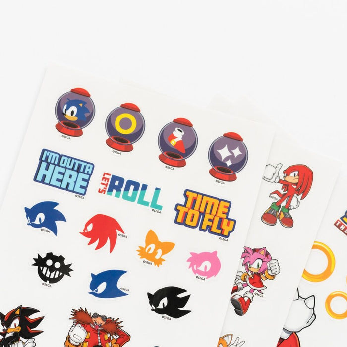 Sonic The Hedgehog reusable sticker set-4