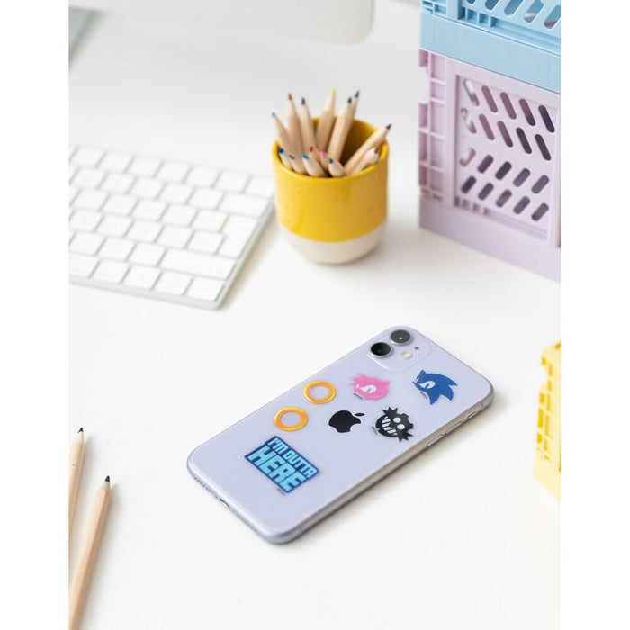 Sonic The Hedgehog reusable sticker set-5