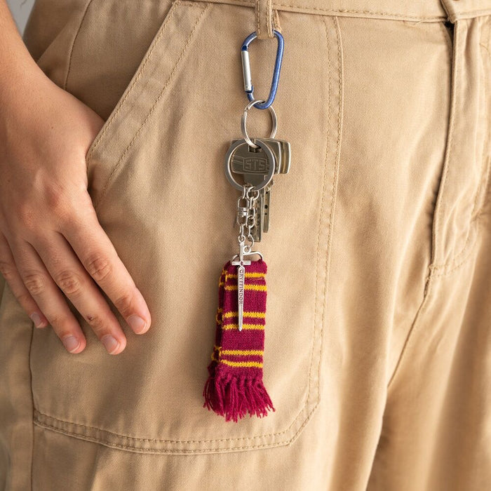 Harry Potter Griffindor scarf keychain-5