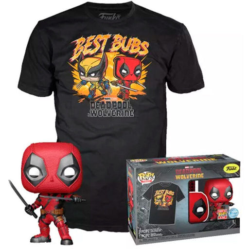 Set figure POP & Tee Marvel Deadpool & Wolverine-0