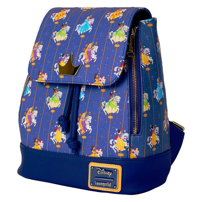 Loungefly Disney Princess Carousel backpack 26cm-2