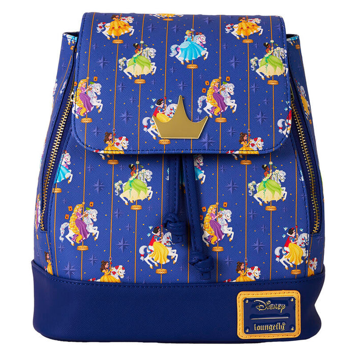 Loungefly Disney Princess Carousel backpack 26cm-5