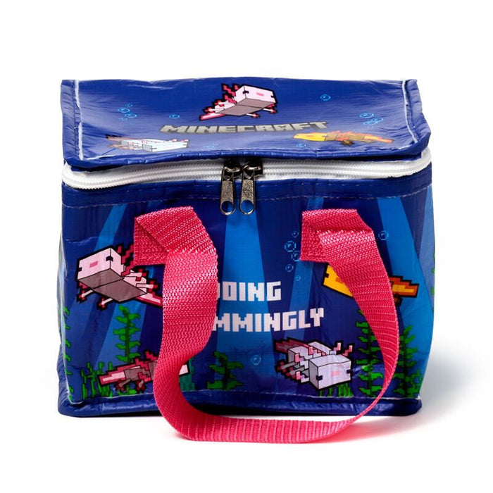 Minecraft Axolotl Cooler bag-4