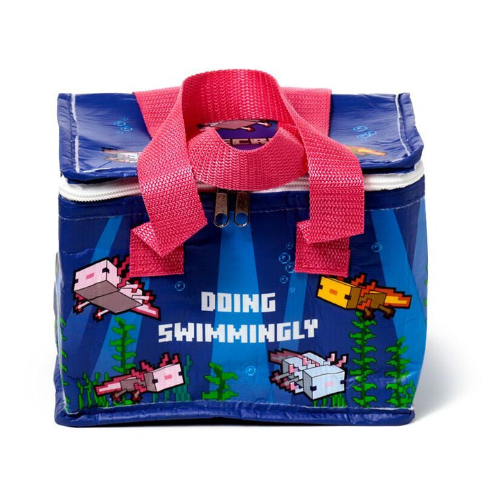 Minecraft Axolotl Cooler bag-5