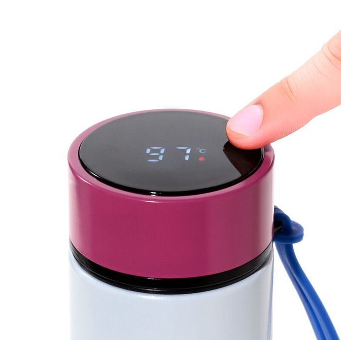 Minecraft Axolotl thermos stainless steel bottle thermometer 450ml-6