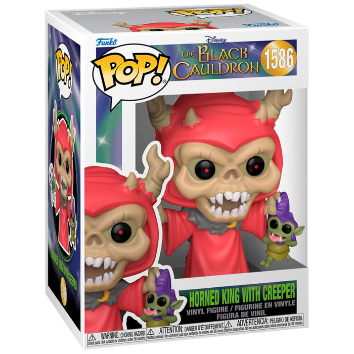 POP figure Disney The Black Cauldron Horned King With Creeper-1