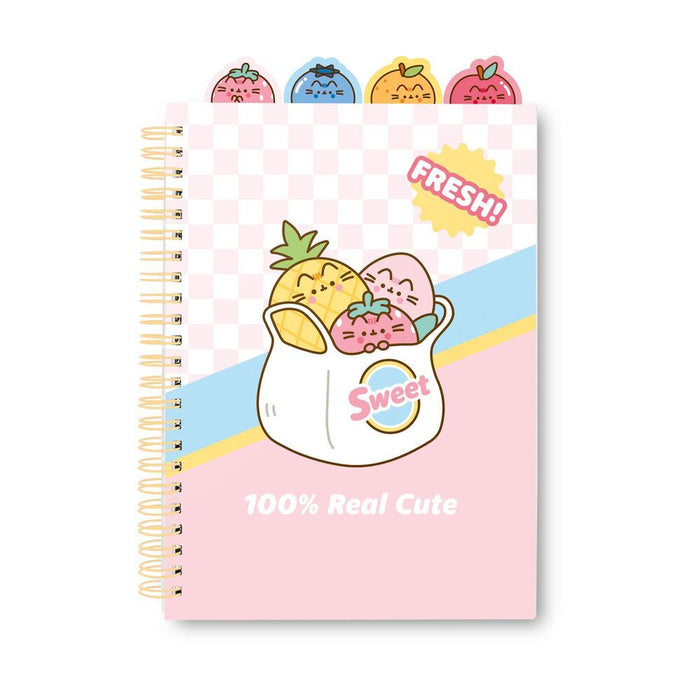 Pusheen Fruits A5 notebook-1