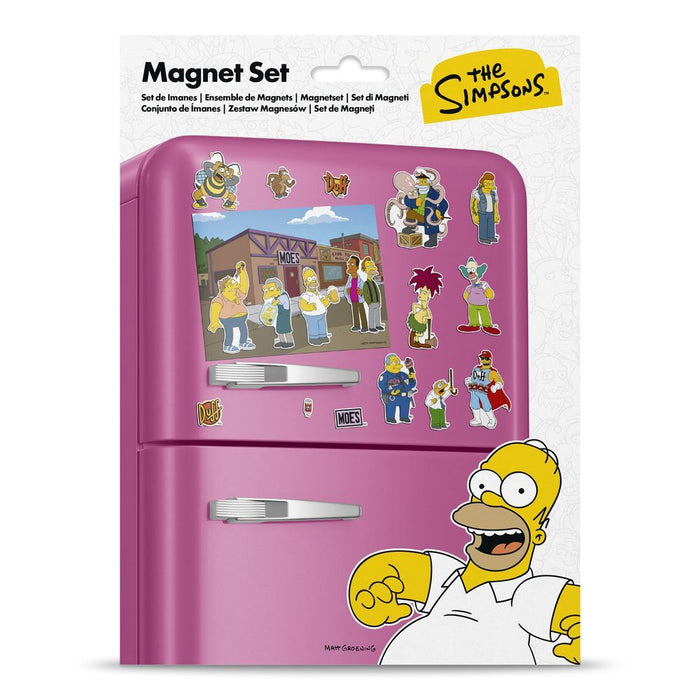 The Simpsons Moe's Tavern Die-cut magnet set-1
