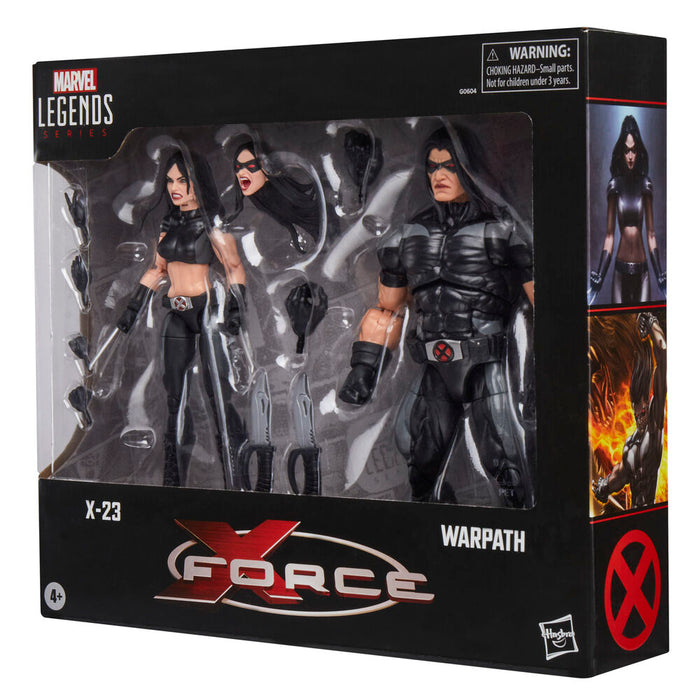 Marvel Legends X-Force X-23 & Warpath pack 2 figures 15cm-5