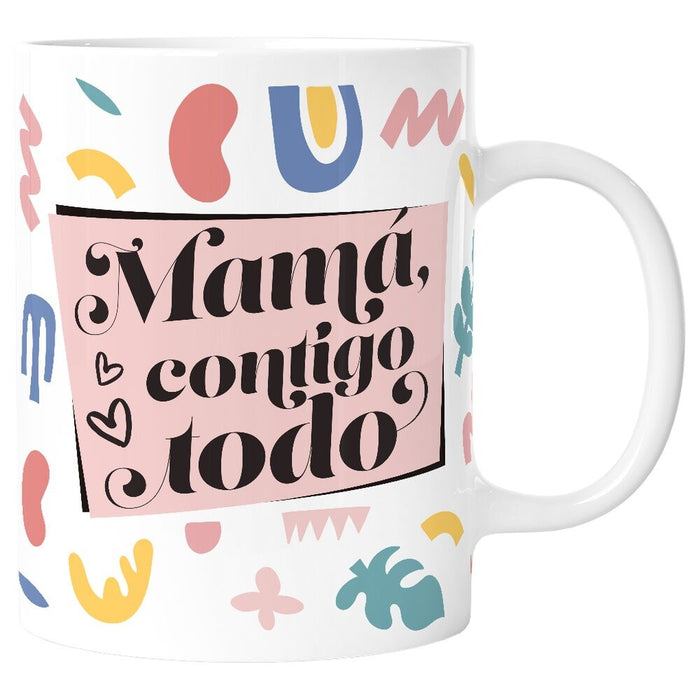 Taza Mama Contigo Todo 330ml-2