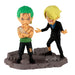One Piece Roronoa Zoro & Sanji figure. 8cm-1