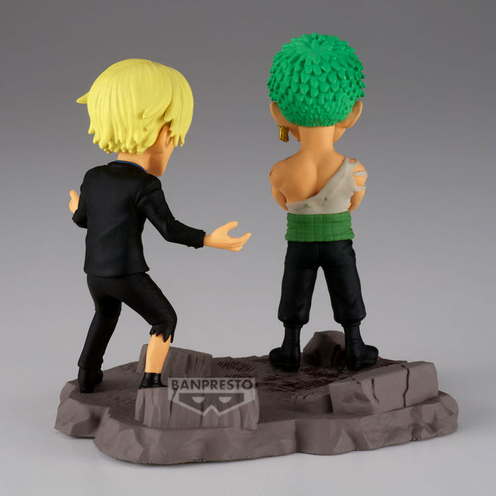 One Piece Roronoa Zoro & Sanji figure. 8cm-4