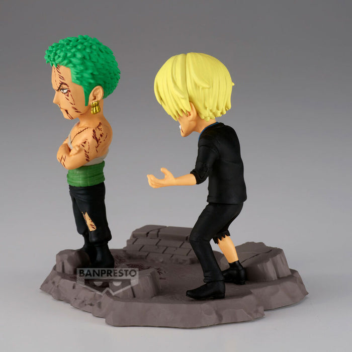 One Piece Roronoa Zoro & Sanji figure. 8cm-5
