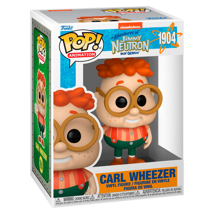 POP figure The Adventures of Jimmy Neutron Carl Wheezer-2