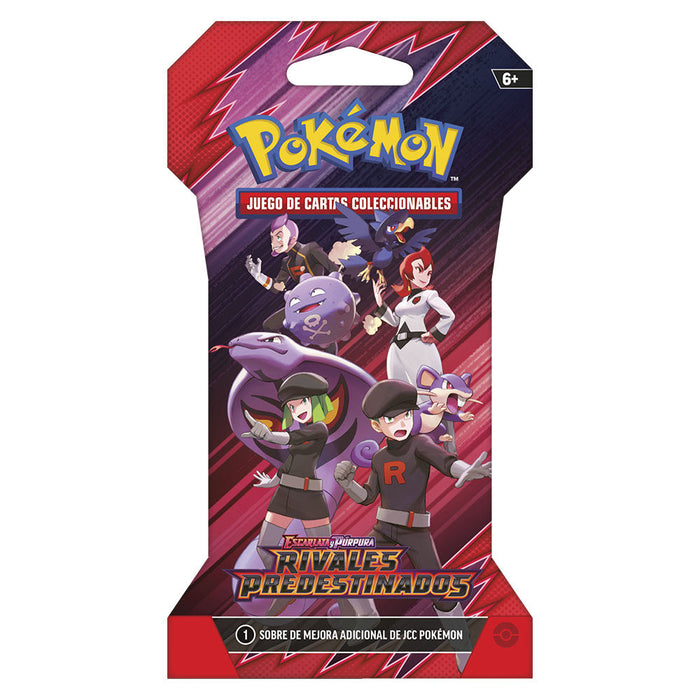 Latin Spanish Pokemon Destined Rivals Sleeved Booster Collectible card game envelope-3