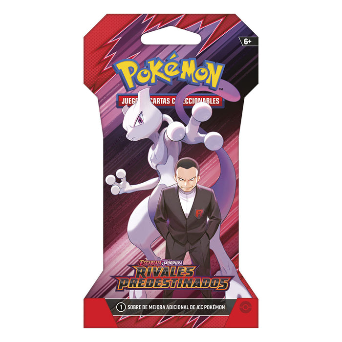 Latin Spanish Pokemon Destined Rivals Sleeved Booster Collectible card game envelope-4