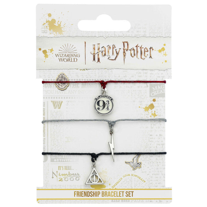Harry Potter Deathly Hallows Friendship Set 3 bracelets-2