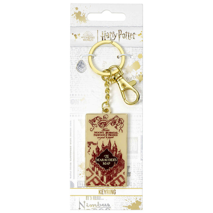 Harry Potter Marauders' Map keychain-1