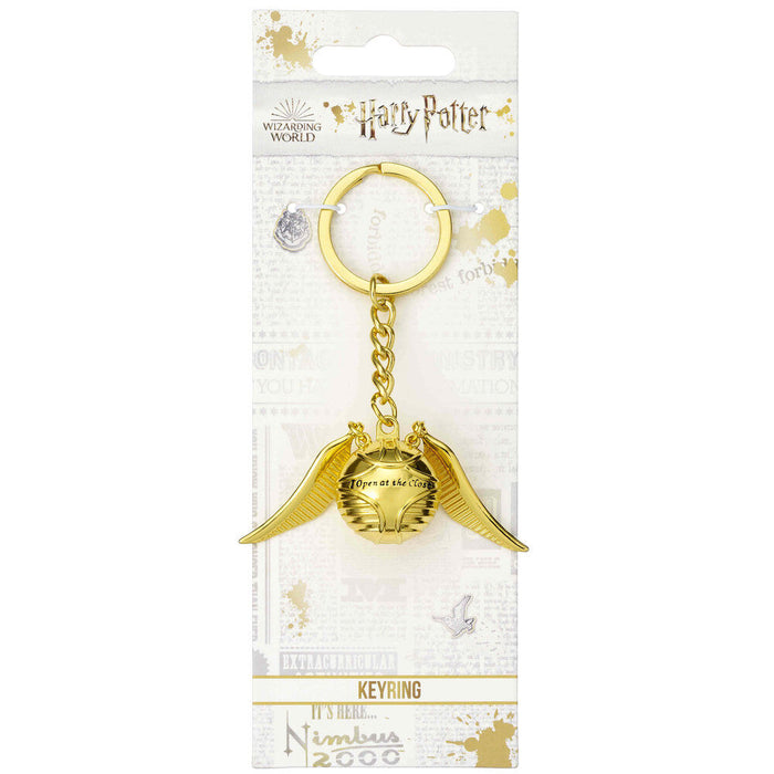 Harry Potter Golden Snitch keychain-2