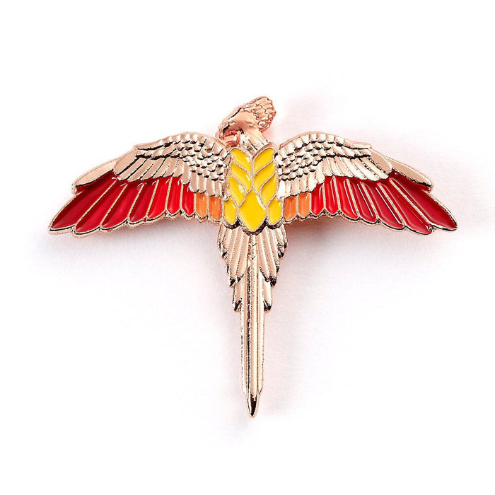 Harry Potter Fawkes pin badge-2