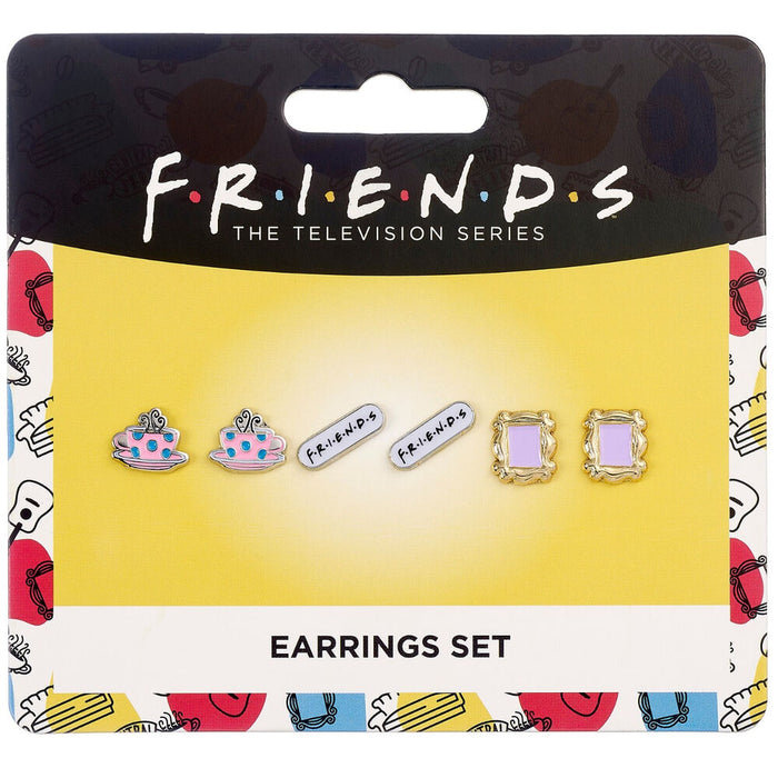 Friends Set 3 pairs of earrings-2