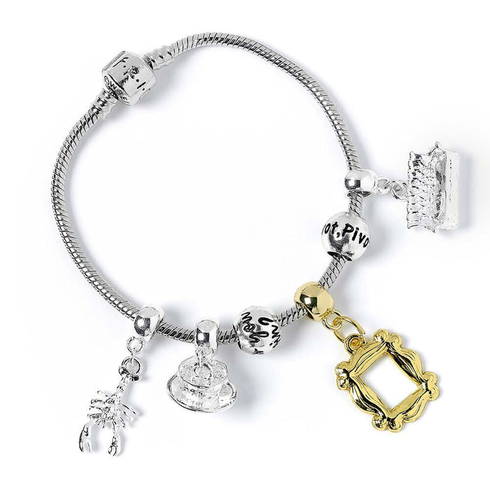 Friends Silver Plated Charm bracelet-1