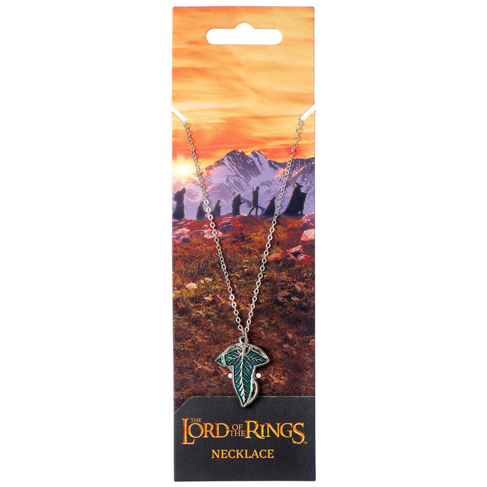 The Lord of the Rings The Leaf of Lorien necklace-2