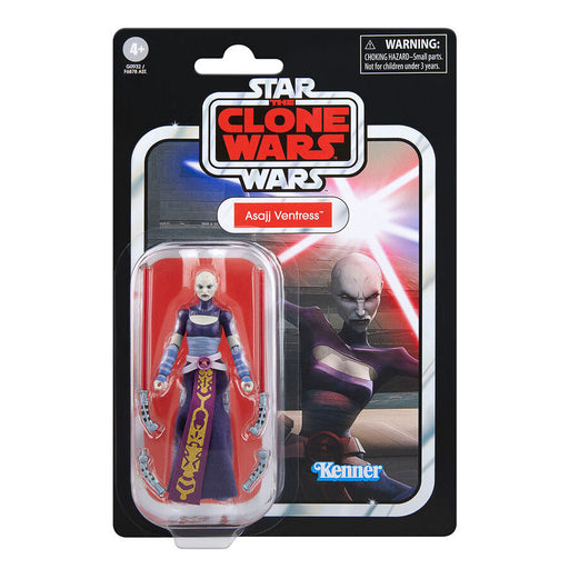 Star Wars The Clone Wars Asajj Ventress figure 9,5cm-1