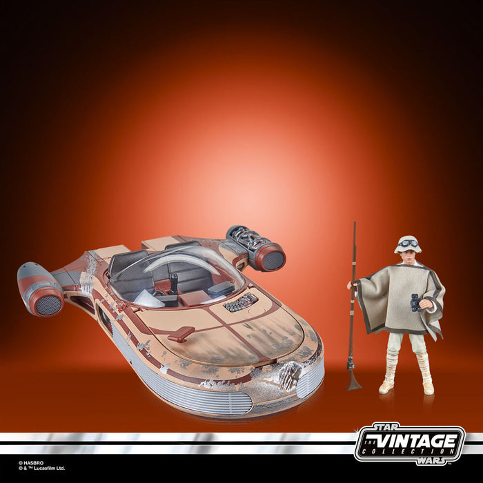 Star Wars Landspeeder + Luke Skywalker figure-2