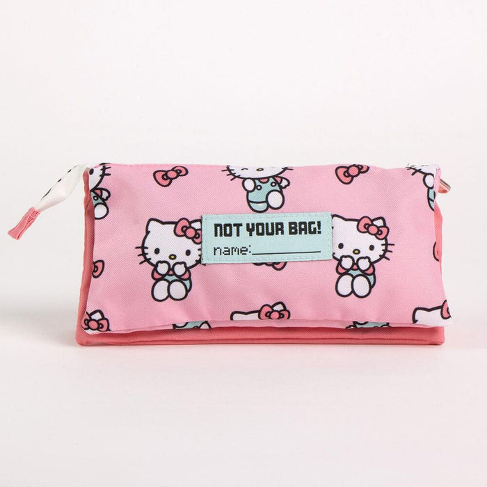Hello Kitty triple pencil case-1
