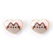 Pusheen Heart earrings-1