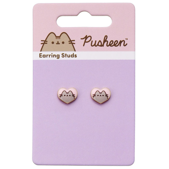 Pusheen Heart earrings-3