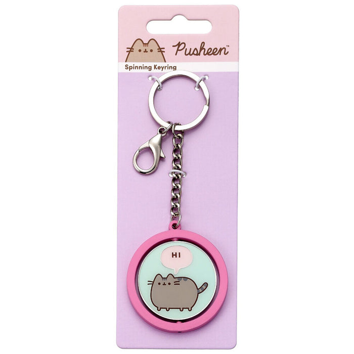Pusheen Hi Bye keychain-1