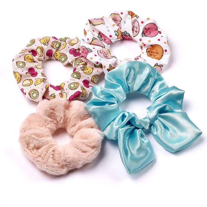 Pusheen Set 4 hair scrunchies-1