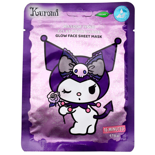 Hello Kitty Kuromi glow face mask-1