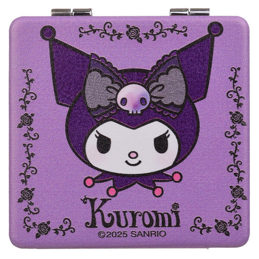 Hello Kitty Kuromi pocket mirror-1