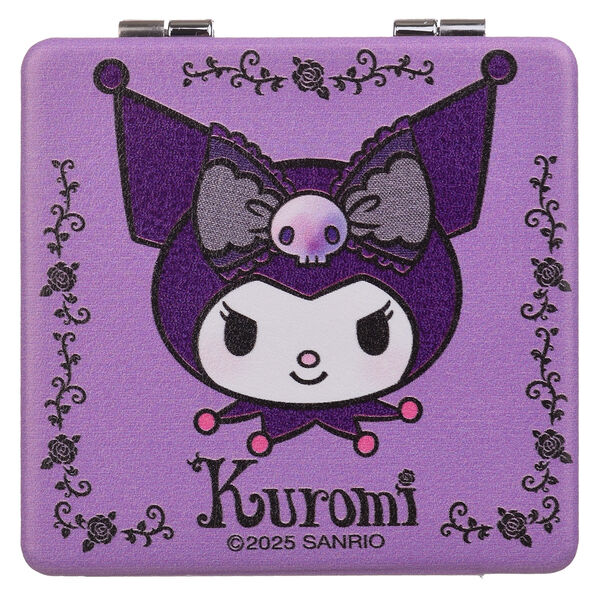 Hello Kitty Kuromi pocket mirror-1
