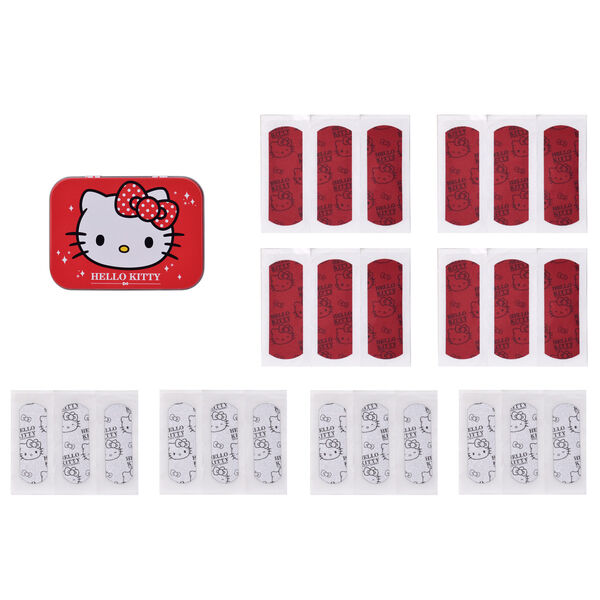 Hello Kitty metal band-aid box-2