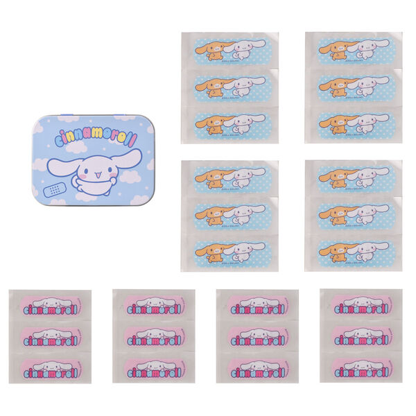 Hello Kitty Cinnamoroll metal band-aid box-2