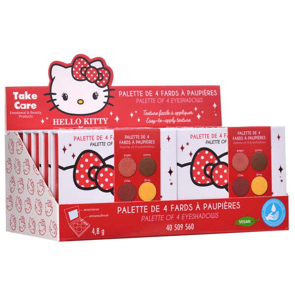 Hello Kitty 4 colour palette-4