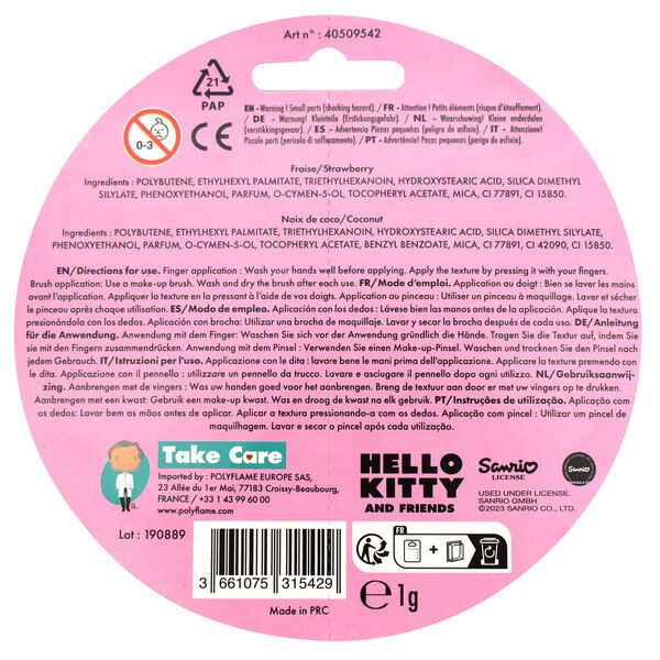 Hello Kitty & Kuromi set 2 lip balms-4