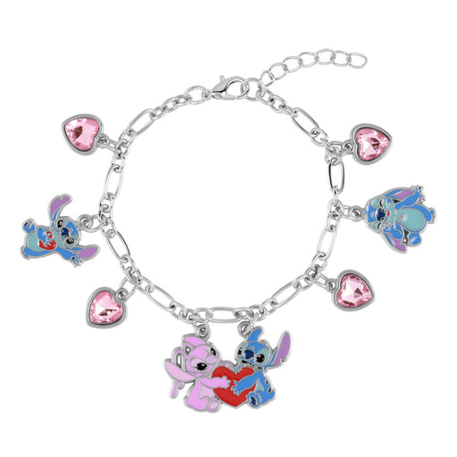 Disney Stitch Angel charm bracelet-1