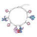 Disney Stitch Angel charm bracelet-1