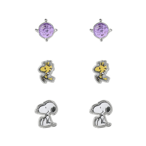 Snoopy Set 3 pairs of earrings-1